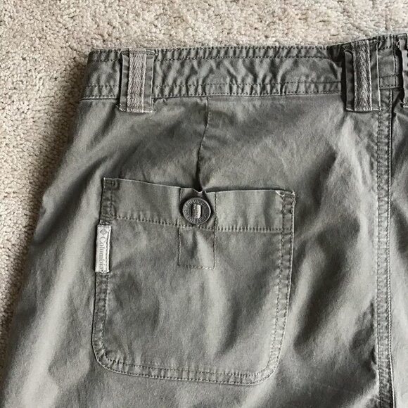 COLUMBIA SIZE 10 WALKING SHORTS TAUPE - Picture 2 of 6
